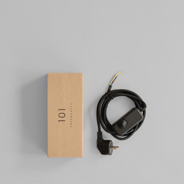 Cable Kit - Black Cord with Dimmer (2m) - Black