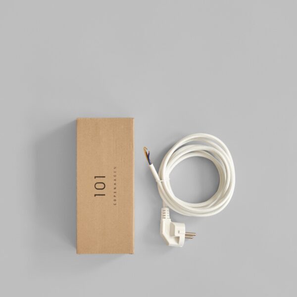 Cable Kit - White Cord (2m) - Black